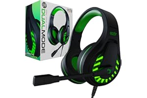 Orzly Gaming Headset for PC and Gaming Consoles compatible with PS5, PS4, XBOX SERIES X | S, XBOX ONE, Switch & Steam Deck with noise cancelling mic - RXH-30 Sagano Edition