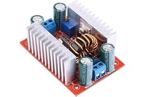 LANTRO JS Convertisseur Boost, Module Boost DC-DC 8.5V-50V à 10V-60V 400W, Module d'alimentation à Courant Constant, Régulateur de Tension Élévateur, Module de Conversion Boost