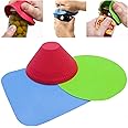 3 Pcs Jar Opener for Weak Hands, Multi Purpose Reusable Rubber Gripper Jar Opener Gripper Rubber Jar for Most Bottles,for Elderly Suffering from Arthritis Children Women Weak Hands+1 OPP Bag