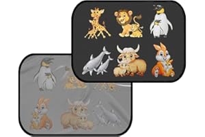 astarye Solar Protection Car SunShade Side Window Windscreen Roof Window for Children Adults Adsorption Electrostatic…