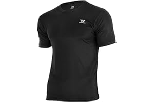 APEXWEAR T Shirt Mens Football Top Gym Sports Size S M L XL Black Blue New