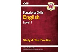 Functional Skills English Level 1 - Study & Test Practice (CGP Functional Skills)