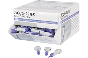 SPORTTEC Accu Chek Safe T Pro Plus - Pungidito sterili, 200 pezzi