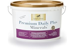 Laurel Nature Premium Daily Plus Minerals/Mineralfutter für Pferde/natürliche Nährstoffversorgung/organisch/ohne Melasse/mit Antioxidantien und Aminosäuren/Premium Pferdefutter