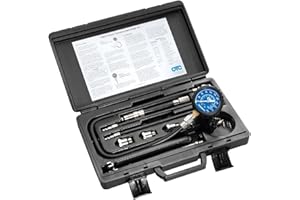 OTC 5605 Deluxe Compression Tester Kit with Carrying Case for Gasoline Engines