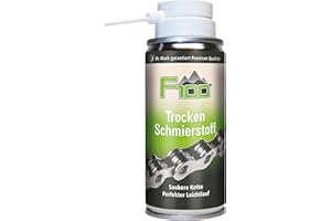 Dr. Wack - F100 suchy smar w sprayu 100 ml I Olej do łańcucha rowerowego suchy dla zmniejszenia tarcia i zużycia I suchy smar do wszystkich rowerów I wysokiej jakości pielęgnacja roweru – Made in Germany