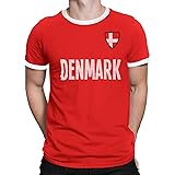 buzz shirts Denmark - Mens Euro Country Name and Badge Football Fan T-Shirt 2020
