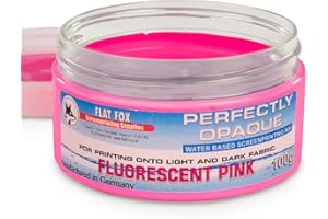 Flat Fox Tinta opaca a base de agua, 100 g (rosa fluorescente)