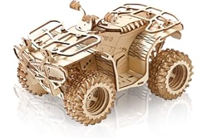 Comfoyar Puzzle 3D Auto da Spiaggia, DIY Costruzioni Legno, Modellismo Costruire Adulti, Kit Fai Da Te Creativo Modellini, Decorazioni Casa e Regali Compleanno Natale San Valentino per Donna Uomo