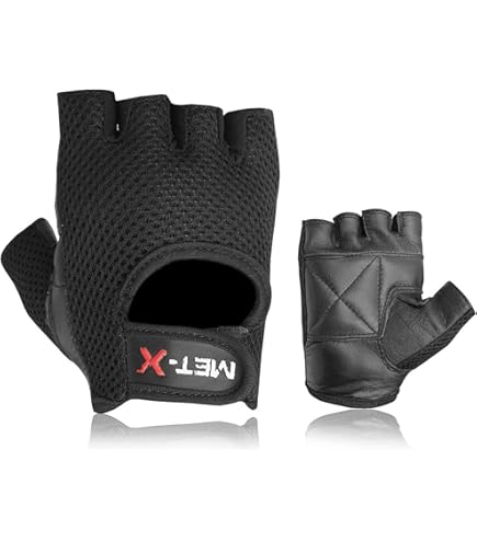 Guanti Da Allenamento Senza Dita Guanti Per Sollevamento Pesi Per Uomini E Donne Con Polsini Supporto Per Allenamento In Palestra Protezione Completa Del Palmo (Colore: B, Taglia: XL) (Blu Grigi - Foto 3