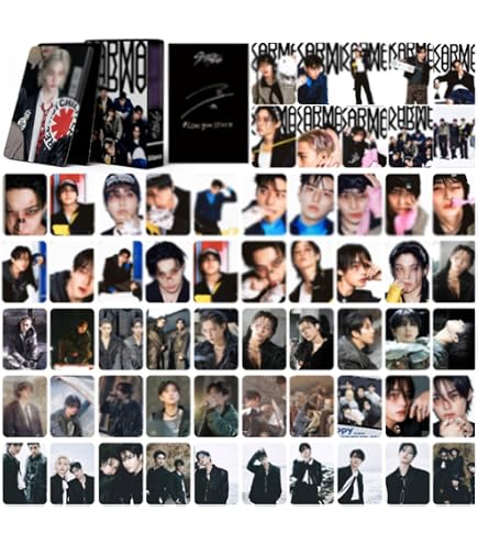 Lot De 55 Cartes Photo SKZ + 72 Autocollants Dominate - Cartes Postales Felix Bangchan Hyunjin Pour Fans Stay