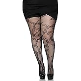Leg Avenue Womens Dark Alternative Animal Fishnet Tights Costumes in Adult Size