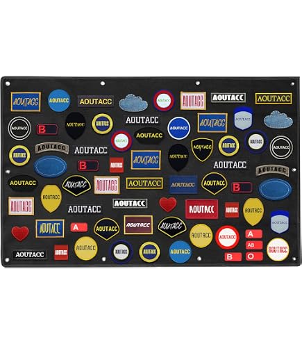 Patches muraux Velcro - Surface Velcro - Mur de patch tactique militaire - Organiseur - Tableau pliable avec œillets - Noir (60 x 45 cm) | Votre wishlist sur Patches muraux Velcro - Surface Velcro - Mur de patch tactique militaire - Organiseur - Tableau pliable avec œillets - Noir (60 x 45 cm) | Votre wishlist sur