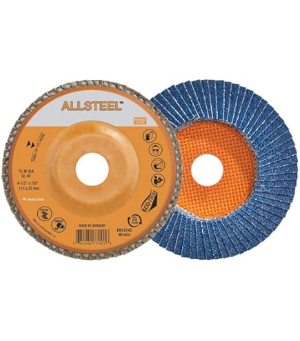 Walter 15-R 454 | 4-1/2" X 7/8" ENDURO-FLEX Disc - 40 Grit