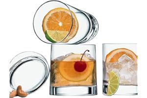 Luigi Bormioli 7540088 Veronese Boîte de 6 Chopes Forme Basse Cristal Transparent 8,3 x 8,3 x 9,1 cm