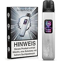 ET2 Vape Pod System 30W Nachfüllbar E Zigarette Vaporizer 1000mAh Akku,  Einstellbarer Luftstrom Schnellladung Verdampfer E zigaretten für  DTL/RDL/MTL Vaping ohne Liquid ohne Nikotin Federgrau : Amazon.de:  Elektronik & Foto