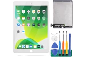 SRJTEK Für iPad Pro 9.7 2016 LCD Display Für iPad Pro 9.7 Zoll A1673 A1674 A1675 Touchscreen Ersatz Digitizer Montage Reparatur Teile Kits (Weiß)
