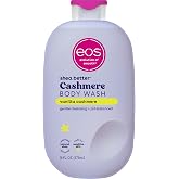 eos Shea Better Kaşmir V&uuml;cut Yıkama, Vanilyalı Kaşmir, Nemlendirici ve Besleyici, pH Dengeli Kremsi Jel Form&uuml;l&uuml;, Paraben ve F