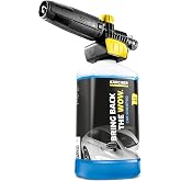 K&auml;rcher FJ10C Connect `n Clean Y&uuml;ksek basın&ccedil;lı k&ouml;p&uuml;k i&ccedil;in aksesuar max 180 bar, Siyah, Sarı