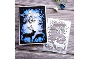 Kokorosa Milieu Stanzformen für Stanzschablonen, Metall-Stanzform zum Basteln, Stanzformen für Kartenherstellung, geeignet für Party, Hochzeit, Urlaub usw