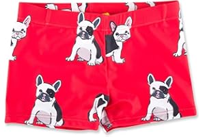CUNYI Short de Bain pour Garçon Pantalon Court de Plage à Séchage Rapide