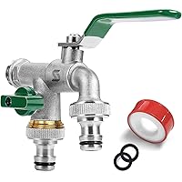 Garten Wasserhahn Aus Messing 1/2 Zoll - Rostfrei & Frostsicher