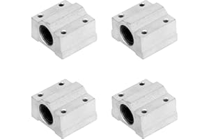 Ruimou 4Pcs SCS8UU Linear Motion Ball Bearing Slide Unit Bushing(8MM Inner Dia. ) for CNC Machine Linear Sliding, 3D Printer Parts