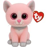 TY UK LTD 36489 Fiona Kedi Beanie Boo Orta Pembe Med, &Ccedil;ok Renkli