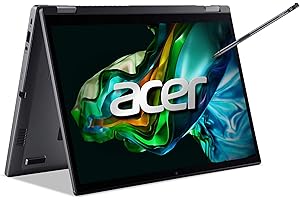 ‎ACER Acer Aspire 5 Spin (A5SP14-51MTN-55AL) Convertible Notebook | 14 WUXGA Touch-Display | Intel Core i5-1335U | 16 GB RAM | 512 GB SSD | Intel Iris Xe Grafik | Windows 11 | QWERTZ Tastatur | grau