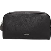 Calvin Klein Deri El &Ccedil;antası, Standart, LV04D1031GUB1, Black, Erkek