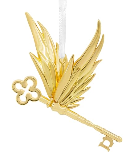 Hallmark Nimbus 2000 - Adorno de Metal, Palo de Escoba de Harry Potter, decoración de árbol de Harry Potter, Adorno Colgante de Navidad, Regalos para Navidad