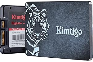 kimtigo 2.5" Internal SSD 512G, 3D NAND Solid State Drive, SATA III 6Gb/s 2.5 inch 7mm (0.28”), Read up to 550MB/s(512GB)