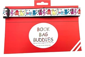 Book Bag Buddies Clip-On Shoulder Strap (Cats)