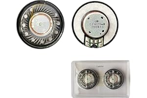 JGHCSZ 1 paio di altoparlanti da 40 mm di ricambio per cuffie Bose Quietcomfort QC2, QC25, QC35, QC15, QC3, AE2, OE2, Studio 2.0, 32 ohm