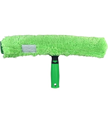 Unger Manicotto Ricambio Per Lavavetri 2 In 1 - Microfibra Assorbente Lavabile In Lavatrice Con Chiusura Velcro (Mod. 966540) - 3