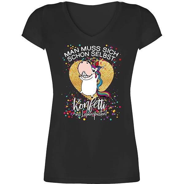 Shirtracer Damen T-Shirt „Das Ist Mein Einhorn Kostüm“ – Unicorn Design Für Karneval & Fasching