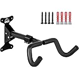 Borgen Soporte de Pared para Colgar Bicicletas - Ángulo y Distancia Ajustables, para Bicicleta de Carreras, Plegable, MTB - A