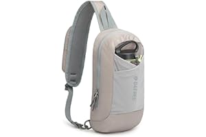 G4Free Torba na ramię, blokowanie RFID, plecak crossbody, z przednią kieszenią, plecak turystyczny, torba na klatkę piersiową, dla kobiet i mężczyzn