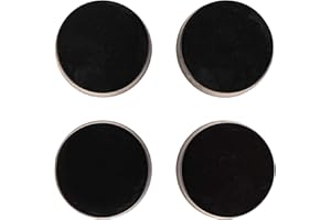 ISOLATE IT! Isolate It: Sorbothane Vibrationsisolationsscheibe, rund, 1,3 cm dick, 3,8 cm Durchmesser, 50 Duro mit 3M PSA, 4 Stück