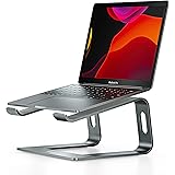 NULAXY Laptop Stand,Aluminum Removable Laptop Holder, Ventilated Notebook Stand Compatible for MacBook Pro/Air, 10-15.6" Note