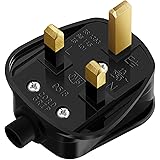UK Plug 3 Pin 13A Fused Mains Plugs (1p)