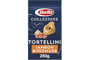 Barilla Tortellini Pâtes fourrées au jambon et au fromage 250 g