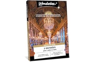 TICK&BOX Ticketbox - Château De Versailles - Visite en Duo - Coffret Cadeau - Idée Cadeau Divertissement