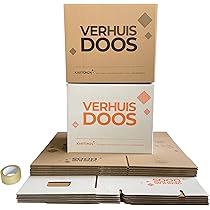 Verhuisdozen Professioneel 20 Stuks Extra Sterk Dubbel Golfkarton 54 Liter 45x32x38cm Professionele Verhuisdoos Stevig En Duurzaam Voor Verhuizingen Opslag 2653783729