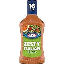 kraft salad dressings Zesty Italian Dressing, 16 fl oz Bottle Epicerie Option:1/EA - 55CWNM33 Pirates-Themed Murder Mystery Game Women Designer Brands