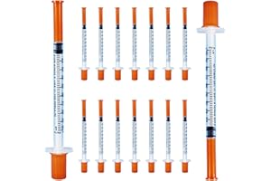 SZWLJ 16 Pack 1ml 0.31X8mm Multi-Purpose Distribution Measuring Tools，Individually Sealed Packaging - Ideal Laboratory Accessories