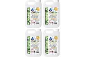 Clearell 16L | Pack of 4 x 4L | CLEAN BURN Premium Paraffin Class 1 Grade | BS2869 C1