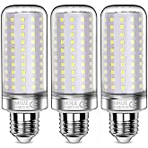 SAUGLAE 26W LED Bulbs, 200W Equivalent Incandescent Bulbs, 6000K Cool White, 3000lm, E27 Edison Screw Bulbs, 3 Pieces