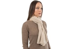 DALLE PIANE CASHMERE - Sciarpa puro cashmere - Made in Italy - Uomo/Donna