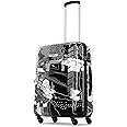 Skybags Acrylonitrile Butadiene Styrene (Abs) Trooper Medium Check-in Size Hard Luggage (65Cm) | Luggage Trolley with 4 Spinner Wheels and Resettable Combination Lock | Black